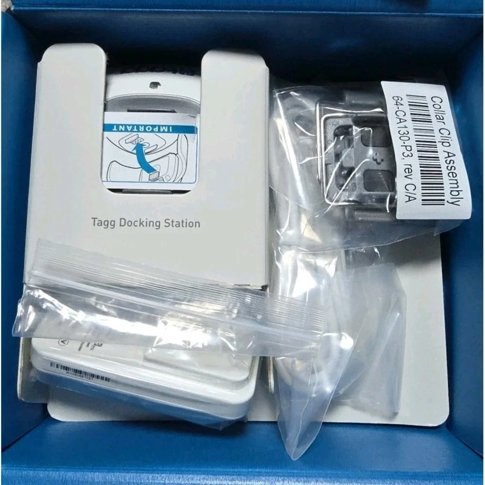 TAGG- THE PET TRACKER‎ MASTER KIT, BLUE, OPEN BOX